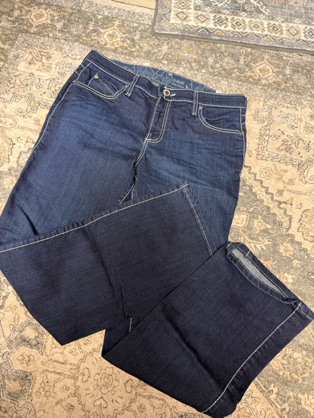 Dark Indigo Bootcut Jeans — Slim-Fit Women’s Denim